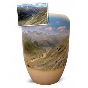Biodegradable Cremation Ashes Funeral Urn / Casket – SPECIAL REQUEST (Landscape)